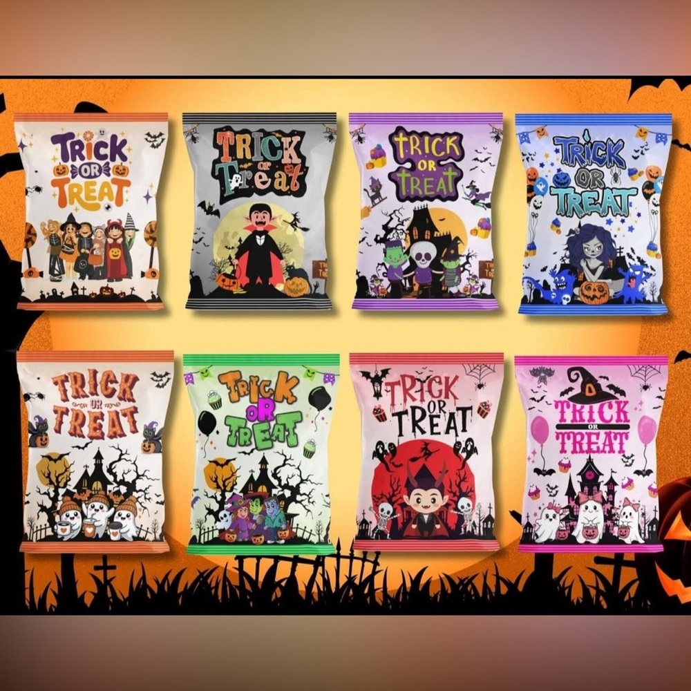Halloween Trick or Treat Bags Set